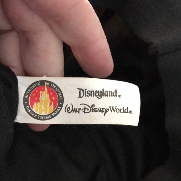 MAD HATTER HAT FROM WALT DISNEY WORLD O/S ADULT BLACK & WHITE EXCELLENT COND. - Picture 5 of 6